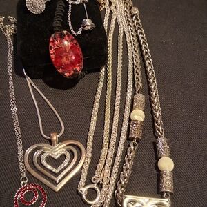 9 Curated Silvwr-tone Ensemble Pieces